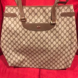 Vintage Gucci Large Tote